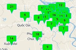 Sáng nay, 100% khu vực ở Hà Nội có chất lượng không khí tốt