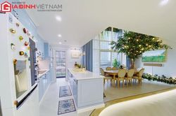 Căn bếp tiền tỷ đẹp như mơ của hot mom quan niệm 'bếp là trái tim của ngôi nhà'