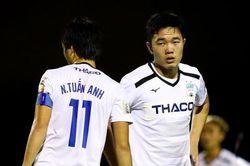 Tuấn Anh, Xuân Trường mờ nhạt, HAGL lại thua ở sân Vinh