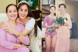 Nhan sắc 'hoa khôi làng Thường Tín' của mẹ ruột Khánh Thi