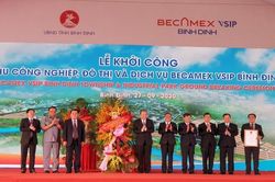Khởi công Khu công nghiệp, đô thị và dịch vụ Becamex VSIP Bình Định