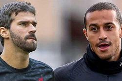 Thiago Alcantara và Alisson nguy cơ lỡ đại chiến Liverpool vs Arsenal