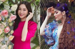 Đặng Thu Thảo tái xuất đẹp không tì vết, Lan Khuê chơi trội với mái tóc tựa 'Hàm Hương'