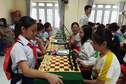 Hơn 200 VĐV tham dự Giải cờ vua các nhóm tuổi - cờ tướng TP.Biên Hòa