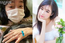Elly Trần đăng ảnh khóc trên giường bệnh, ám chỉ bị hãm hại