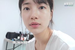 Mặt sưng phù, Suzy vẫn hút hồn nhờ mặt mộc 'không ai sánh bằng'