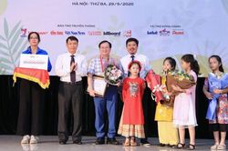 Trao giải thưởng thiếu nhi Dế Mèn 2020