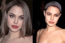 Ảnh trước và sau khi chỉnh sửa của Angelina Jolie