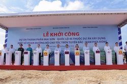 Khởi công Dự án thành phần Mai Sơn – Quốc lộ 45