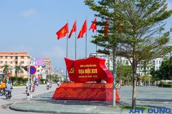 Bắc Giang: Rực rỡ cờ, hoa chào mừng Đại hội Đảng bộ tỉnh lần thứ XIX, nhiệm kỳ 2020 – 2025
