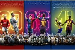 Ronaldo, Messi, Alves và những 'vua danh hiệu' của bóng đá thế giới