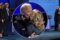 Khoảnh khác âu yếm của vợ chồng ông Biden áp đảo nhà TT Trump