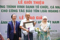 Vinh danh cá nhân, tổ chức có công bảo tồn các loài hoang dã