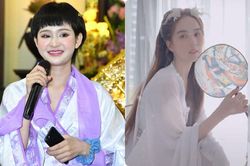 Hiền Hồ vào vai 'chị Hằng': Đánh phấn vừa dày vừa trắng bệch, nhìn qua cũng thấy hết hồn