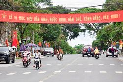 Người dân Gia Lai vui mừng với thành công của Đại hội