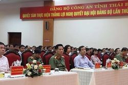 Biểu dương, khen thưởng lực lượng Công an xã bán chuyên trách ở Thái Bình