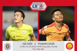 Trực tiếp Hà Nội FC 0-0 Thanh Hóa: Quang Hải dự bị