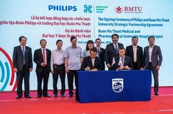 Philips và Trường Đại học Buôn Ma Thuột hợp tác xây dựng bệnh viện thông minh