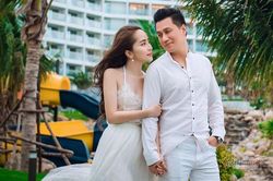 Việt Anh, Quỳnh Nga ngọt ngào tình tứ bên nhau