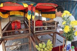 An táng 4 hài cốt liệt sỹ hy sinh trên chiến trường Quảng Trị