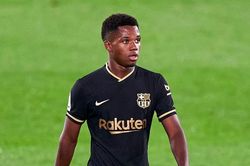 Thần đồng Fati đe dọa kỷ lục ghi bàn của Quintana ở La Liga