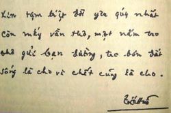 Tố Hữu 'Sống là cho. Chết cũng là cho'