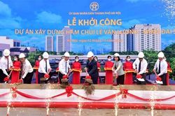 Hà Nội: Khởi công hầm chui nút giao Lê Văn Lương - Vành đai 3