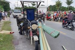 Bé gái chết thương tâm sau va chạm xe ba gác chở tôn: Có thể khởi tố tài xế