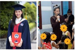Á hậu Phương Nga tốt nghiệp đại học
