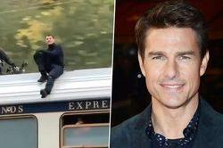 Tom Cruise quay phim trên nóc đoàn tàu đang chạy