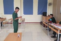 Trường Trung cấp kỹ thuật Công binh thi tốt nghiệp đào tạo hạ sĩ quan-chỉ huy năm 2020