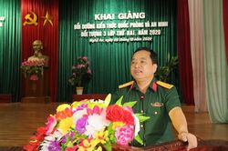 Gần 90 học viên tham gia lớp bồi dưỡng kiến thức quốc phòng - an ninh đối tượng 3
