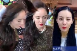 Cả Dương Mịch lẫn Địch Lệ Nhiệt Ba đều bị dân mạng chế nhạo 'đầu như bị hói'