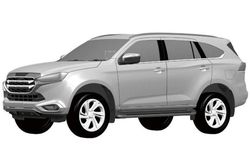 Isuzu MU-X 2021 lộ diện phác thảo, nâng cấp để lên tầm
