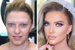 Xem 'gái xấu' hóa cô dâu xinh đẹp qua bàn tay của 'phù thủy' makeup
