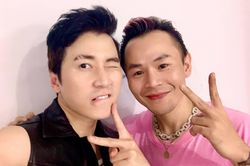Dàn huấn luyện viên Rap Việt ở hậu trường