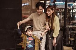 Những bố dượng showbiz Việt: Người 'được lòng' con riêng, kẻ mang tiếng ngược đãi