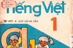 Hình ảnh sách Tiếng Việt lớp 1 của 30 năm trước