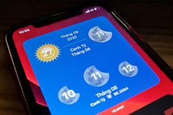 Hướng dẫn cài đặt lịch âm vào widget màn hình chính iOS 14