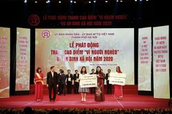 BRG và công ty liên doanh thành phố thông minh Bắc Hà Nội góp 1 tỷ đồng vì người nghèo