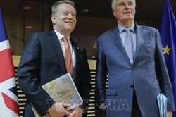 Anh và EU nối lại đàm phán thương mại hậu Brexit