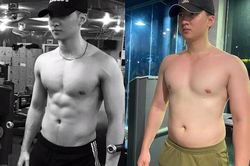 Trọng Hưng lại đăng triết lí nhưng lần này lại kèm với ảnh tăng cân chóng mặt