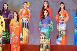 NTK Hoàng Ly đưa Hà Nội ngàn năm lên áo dài