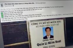 Lên Facebook rao bán kết quả xổ số giá 5 triệu đồng
