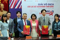 Taekwondo Việt Nam được Hàn Quốc hỗ trợ toàn diện
