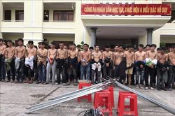 Khởi tố bị can, bắt tạm giam 44 đối tượng trong vụ 'hỗn chiến' tranh giành đất