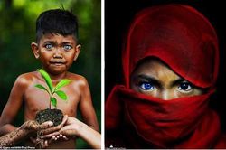 Bộ tộc kỳ bí ở Indonesia có đôi mắt màu xanh biếc