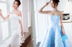 Hoa hậu Đỗ Mỹ Linh đẹp mê hoặc với váy đầm nữ tính sang trọng