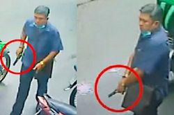 Triệu tập, làm rõ vụ người đàn ông rút súng thị uy để giải quyết mâu thuẫn