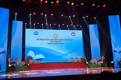 Tổng duyệt lễ trao giải Sách Quốc gia 2020